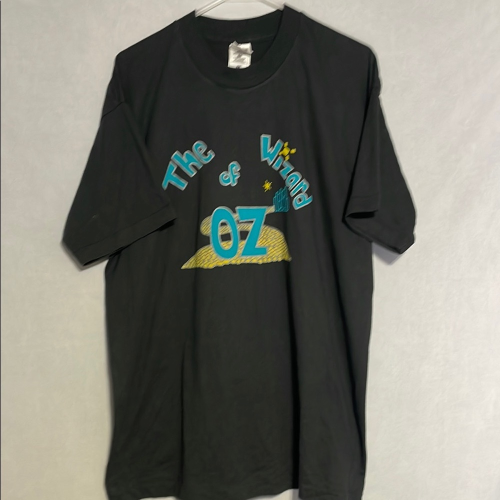 Vintage Black Wizard of Oz Graphic T-Shirt Single Stitch